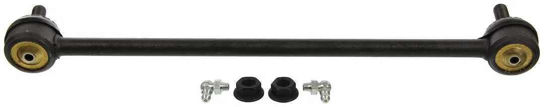 K750381 – MOOG Stabilizer Bar Link Kit, OE Replacement With Powdered-Metal Gusher Bearing To Allow Grease To Penetrat...